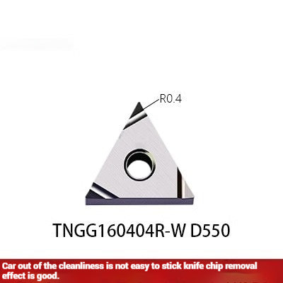 1047-CNC metal-ceramic triangular precision ground grooving inserts TNMG R/L-S/VF high-gloss cylindrical cutter grains Shandong Denso Pricision Tools Co.,Ltd.